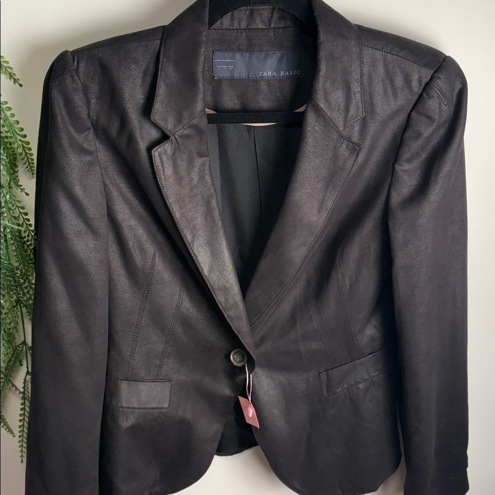 Zara Basic Charcoal Jacket